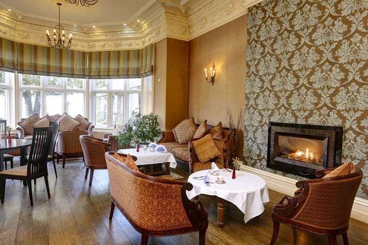 Walworth Castle restaurant interior