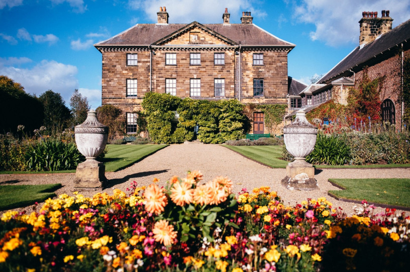 Ormesby hall view from the garden