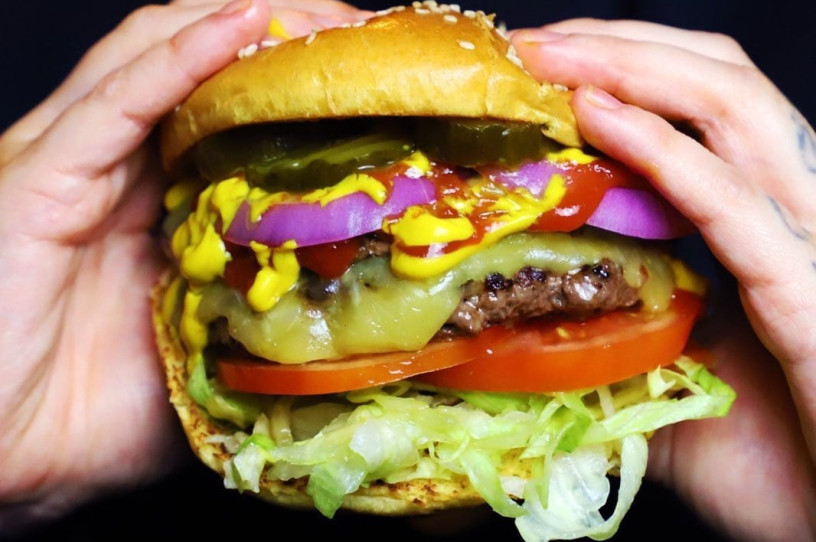 Beef Burger from Sticky Fingers Middlesbrough