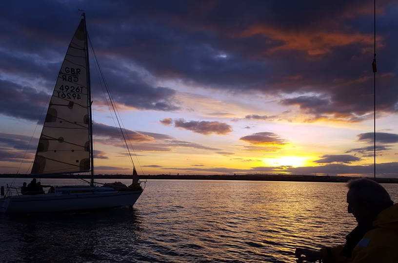 Yachts at Hartlepool marina