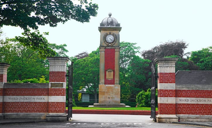 Ward Jackson Park entrance