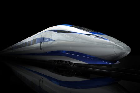 Hitachi Rail's concept design for a HS2 train | Tees Valley Combined Authority