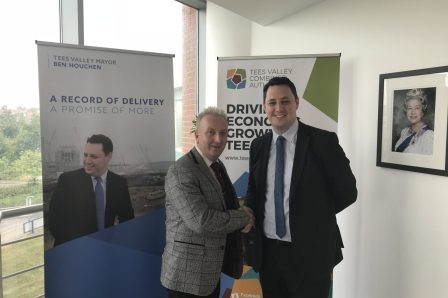 Cllr Christopher Akers-Belcher and Mayor Ben Houchen | Tees Valley Combined Authority