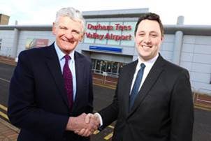 Ben with Robert Hough | Tees Valley Combined Authority