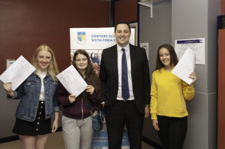 Conyers GCSE Results | Tees Valley Combined Authority