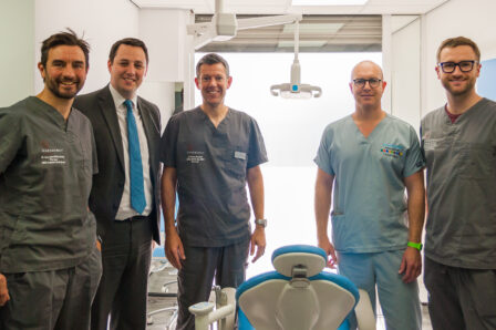 Tees Valley Mayor Ben Houchen at Queensway Dental | Tees Valley Combined Authority