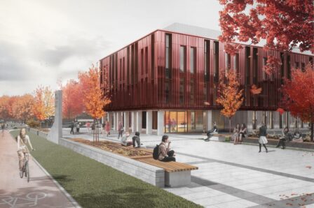 Artists' impression of the new Northern School of Art campus | Tees Valley Combined Authority