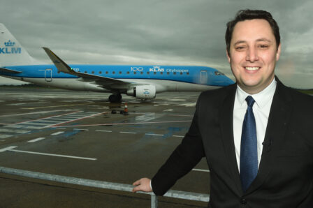 Ben Houchen at Teesside Airport | Tees Valley Combined Authority