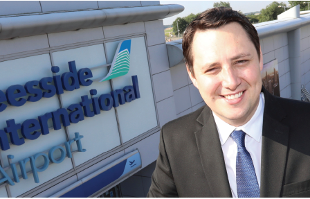 Tees Valley Mayor at Teesside International Airport