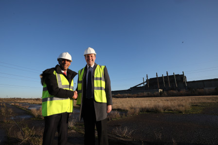 Rishi Sunak MP with Mayor Houchen