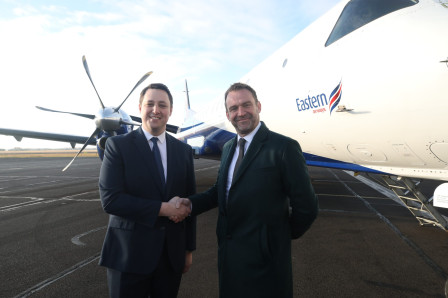 Tees Valley Mayor Ben Houchen with Tony Burgess | Tees Valley Combined Authority